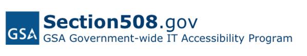  GSA Government-wide Section 508 Accessibility Program